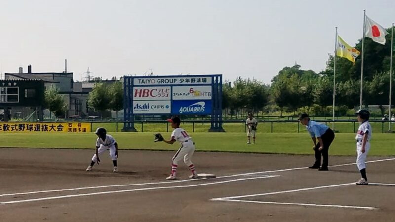 【速報】石山アトムズＶＳ屯田ベアーズ　準決勝 