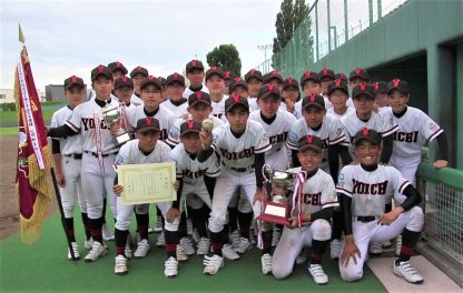 余市シニア、道内中学硬式の頂点掴む！ 