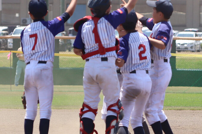 初優勝の深川一已バトルズ　準Ｖ岩見沢学童 