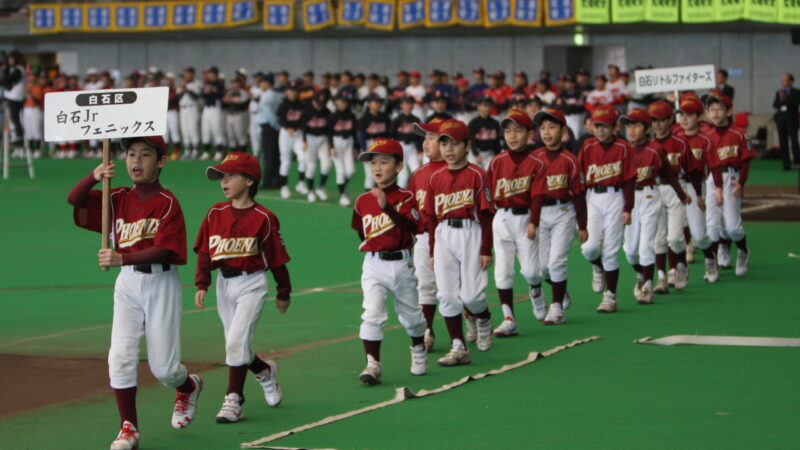 白石jrフェニックス、待ちに待った球春到来！ 