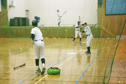発行人、北区北陽小＜札幌ブレイブティーンズ＞に出没。 