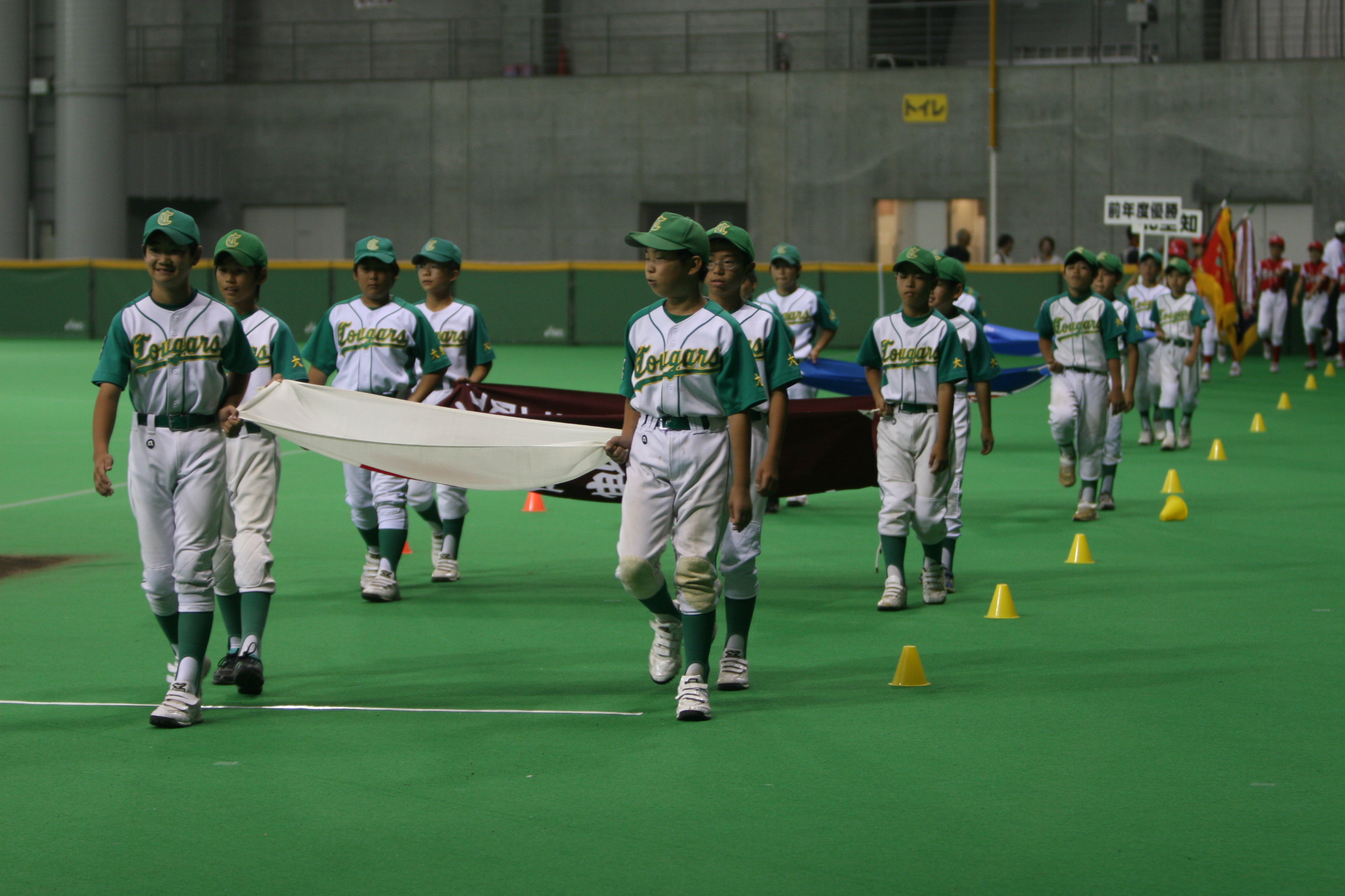 大栄クーガーズの選手たち