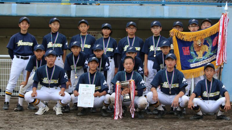 【記録】9月30日・中体連新人：平岡公園球場 