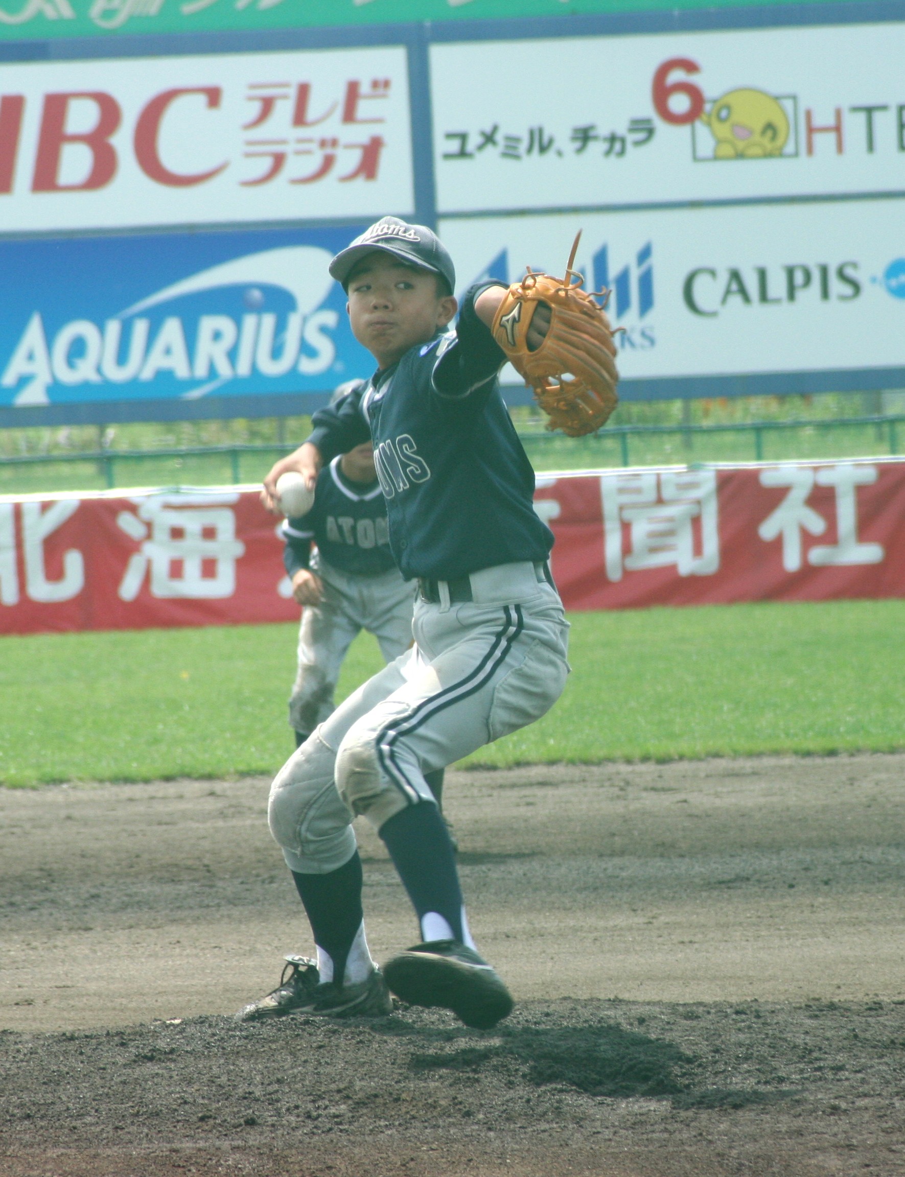 選手権・厚別猿山投手