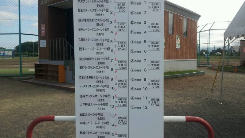 【4日速報】スポ少交流戦 