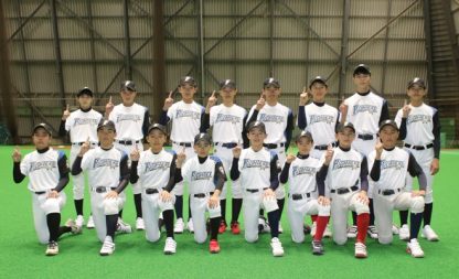 日ハムジュニア１６人揃う！新主将に中谷君 
