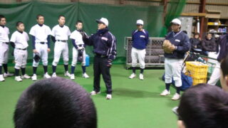 札幌大谷中学校野球部　練習見学会 