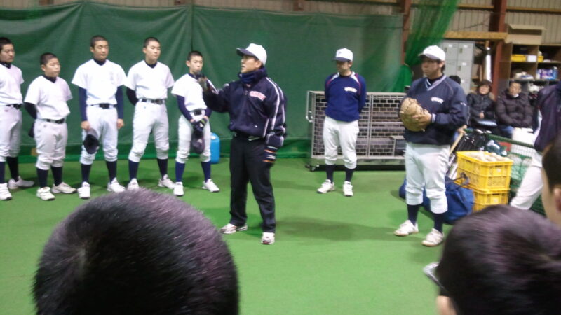 札幌大谷中学校野球部　練習見学会 
