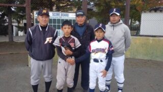【記録】3回戦・厚別ファイターズ×様似野球スポーツ少年団＜道新スポーツ旗＞ 