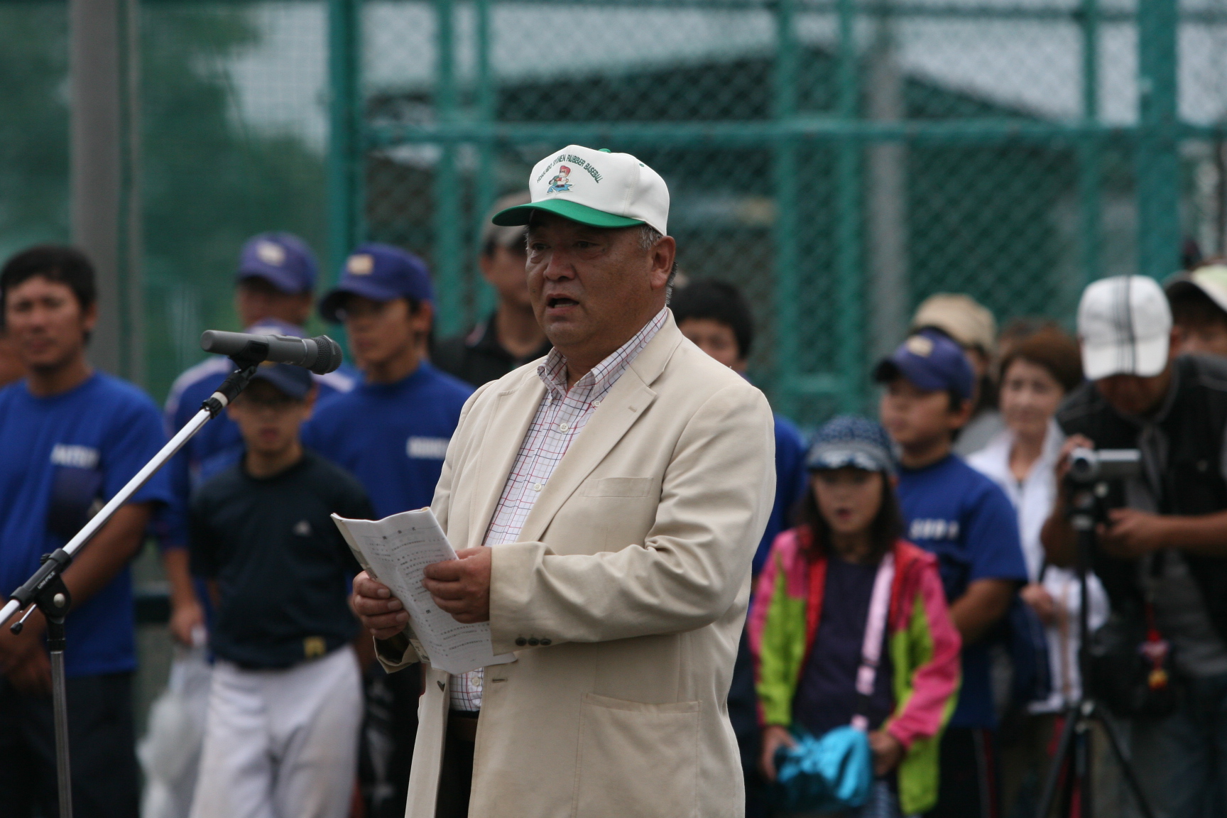 大会長石田勝朗氏
