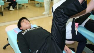 早期復帰願う西野中エースの池盛君 