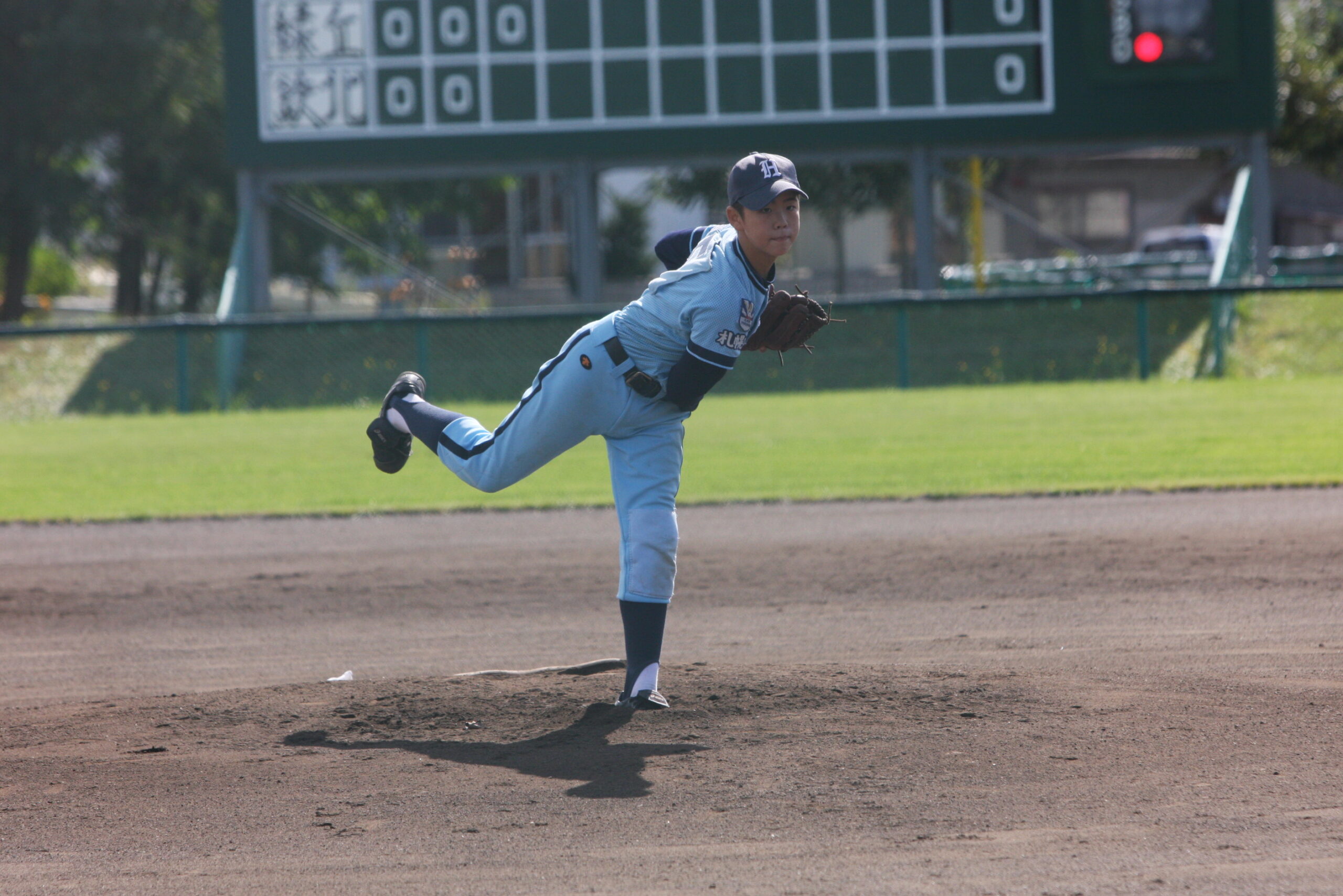 村田投手(緑丘)