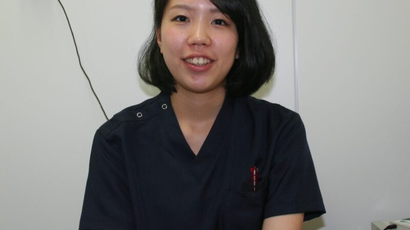 春高バレーで道内ベスト１６、羊ケ丘病院の近添さん 