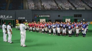 札幌ドームで、1次セレクション 