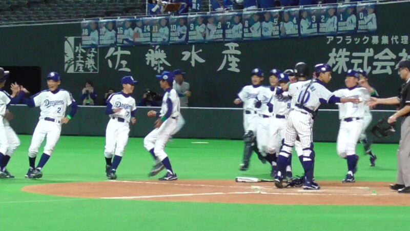 【動画付】中日Jr.2年ぶり3度目の決勝進出！ 