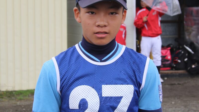 ＜手稲東ファイターズ＞佐藤壮真選手、投打に光る！ 