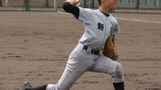＜新川ファイヤーバード＞笹田涼太投手 