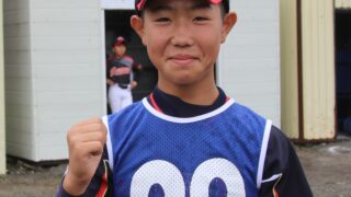 ＜末広野球少年団＞黒木望亜選手、パワー際立つ！ 