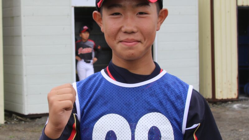 ＜末広野球少年団＞黒木望亜選手、パワー際立つ！ 