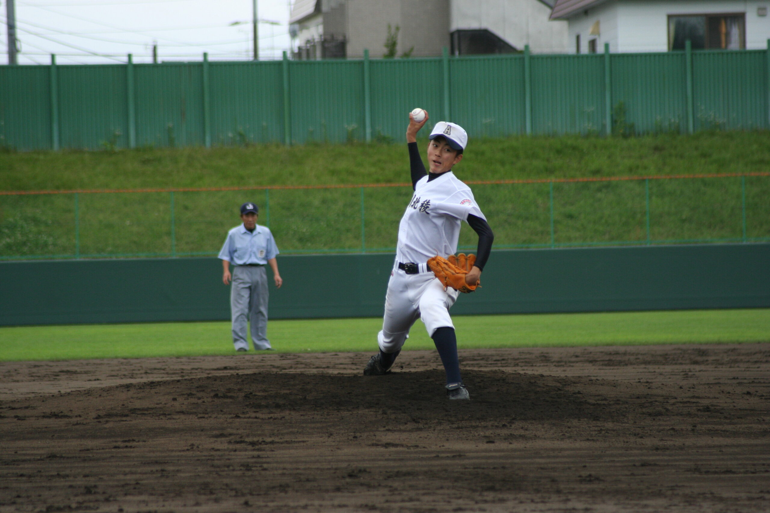 旭川先発の櫻田投手