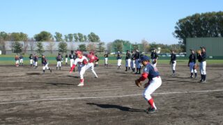 札幌大谷中学野球部が練習体験会 