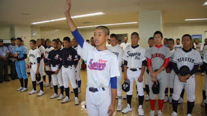 シニア、新人開幕＜秋季全道大会＞ 