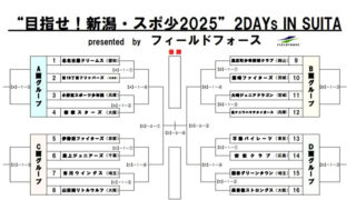東16丁目フリッパーズ、全国の強豪と激突！「目指せ！新潟・スポ少2025」へ出陣 