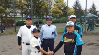 【速報】1回戦・野幌ファイターズ×大谷地東ドリームス＜道新スポーツ旗＞ 