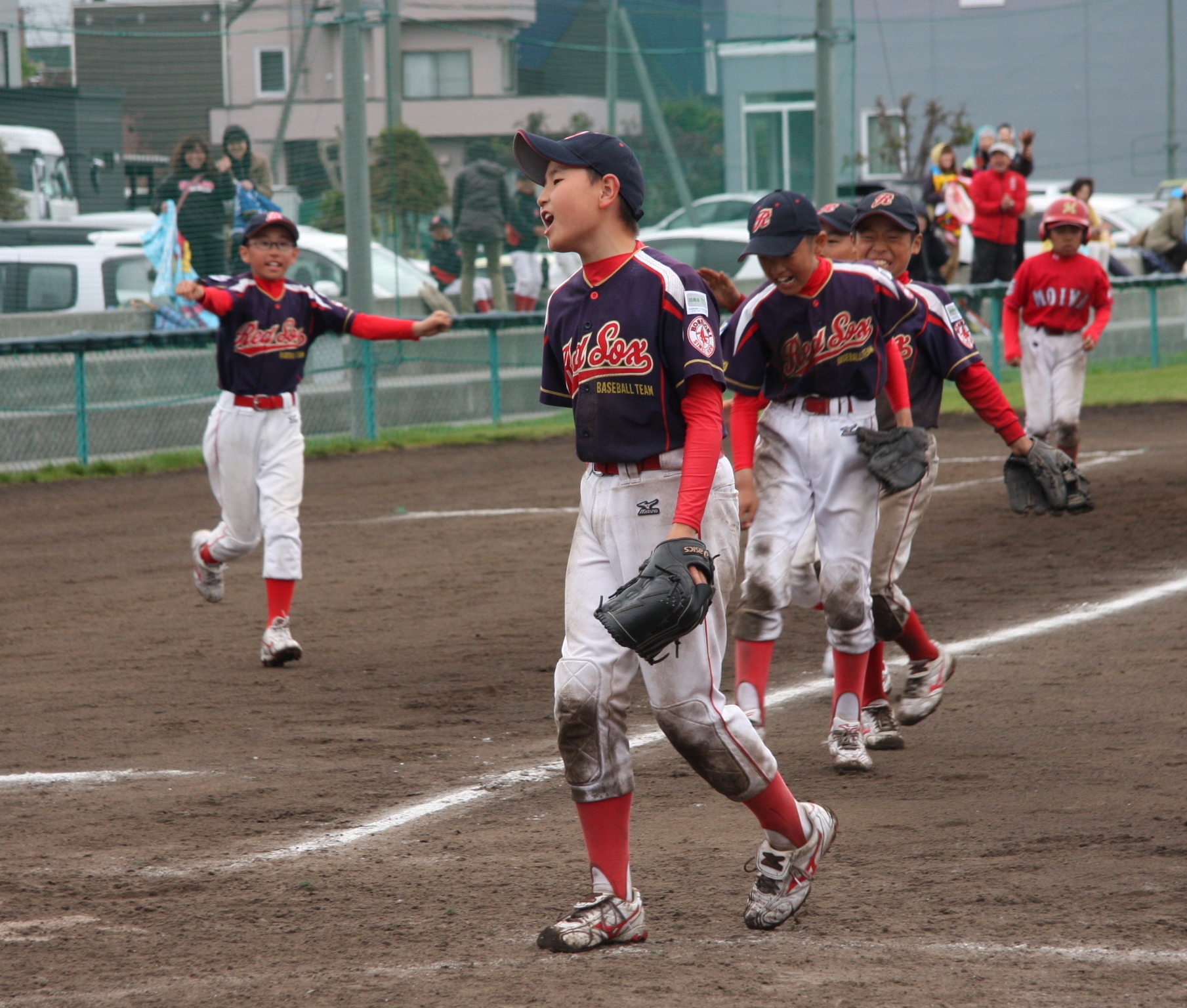 勝利の瞬間