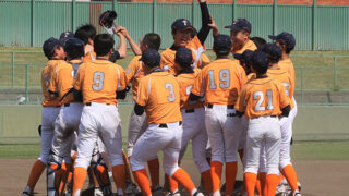 苫小牧ボーイズ初優勝に輝く！準Ｖ札幌手稲 