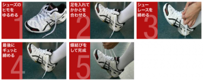 塁間が0.1秒速くなる靴紐の結び方！ 