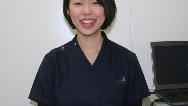 バレーボール一筋、羊ケ丘病院の原田さん 