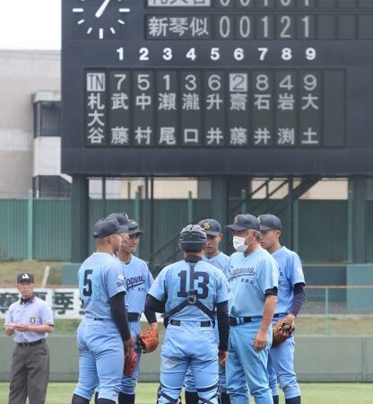 【7日速報】札幌新琴似、恵庭、札幌北、札幌大谷の挑戦！ 
