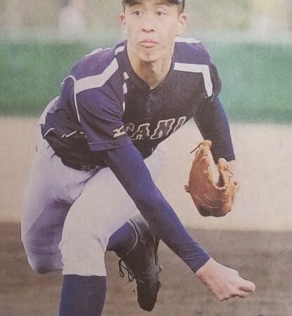 札幌大谷・將田、聖地へアピール！ 