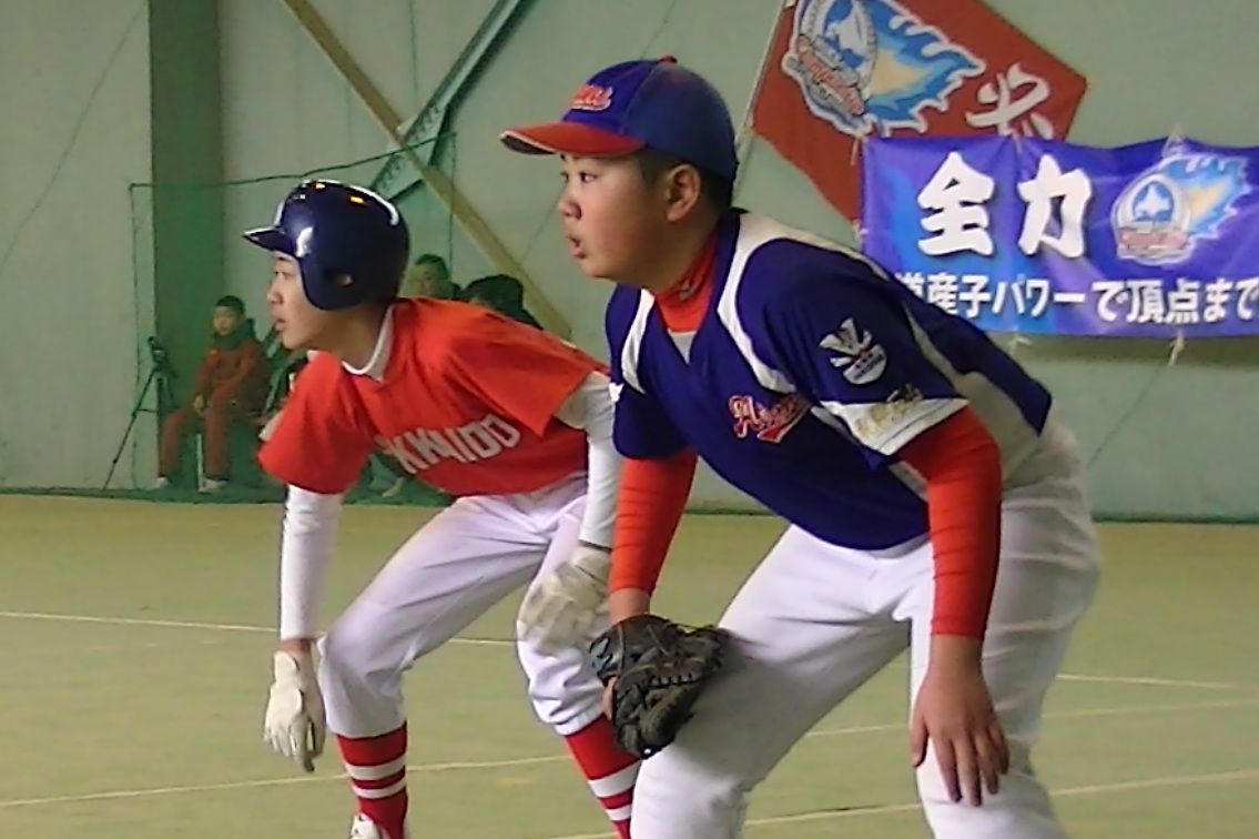 練習試合での様子