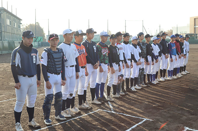 北海道リトルシニア選抜チーム、日台会長杯へ挑む 