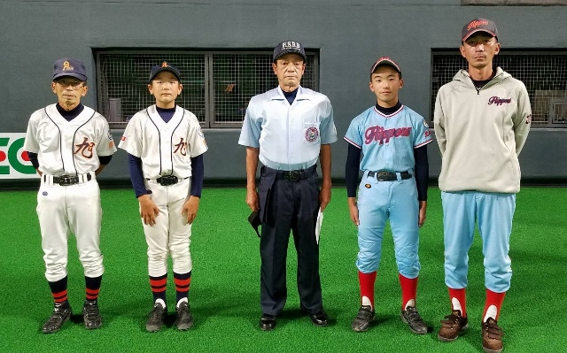 【26日速報】２回戦・東１６丁目フリッパーズ×旭ベースボールクラブ 
