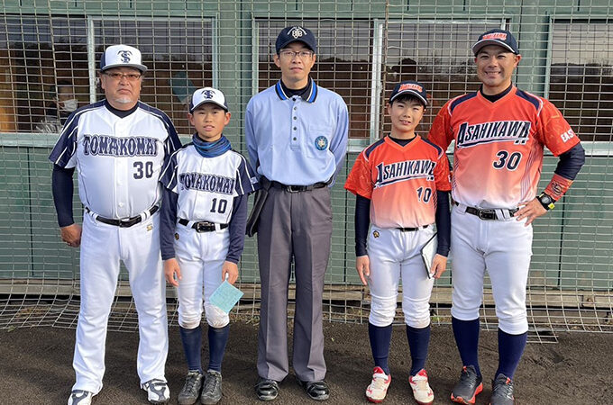 【29日速報】準々決勝・旭川東選抜×苫小牧選抜（清水球場①） 