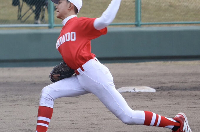 北海道選抜、初戦突破！エース内山がここぞの投球で真庭選抜を撃破 