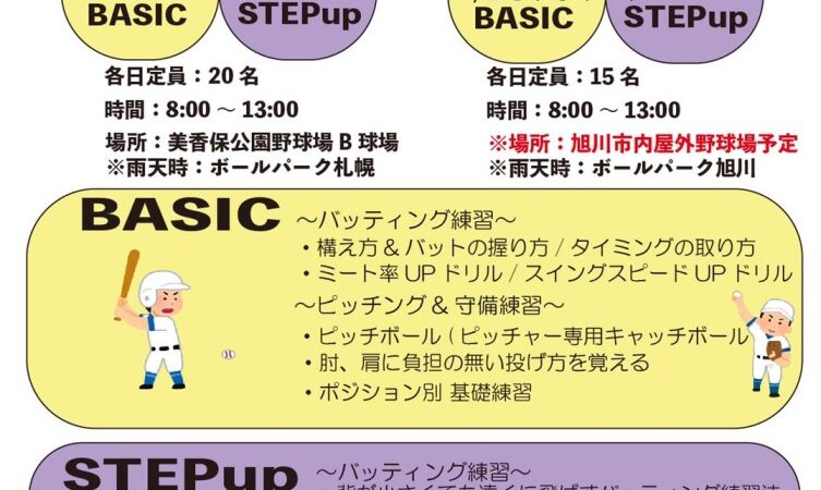 フィールドフォース　夏休み特別強化練習のご案内 