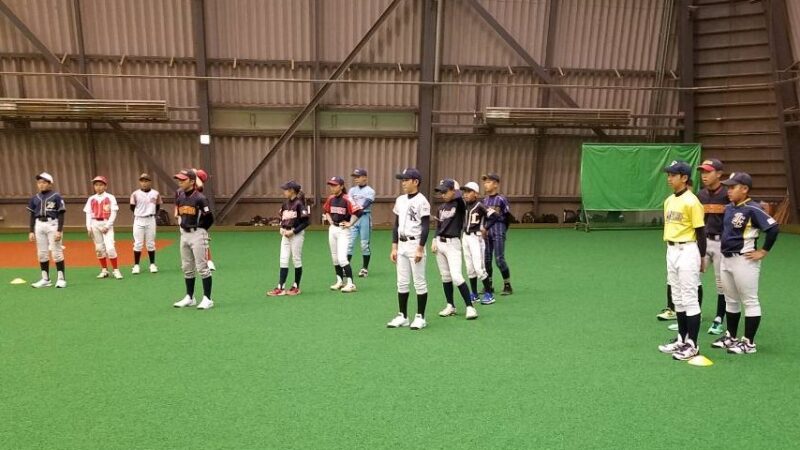発行人、日本ハム屋内練習場に出没！ 