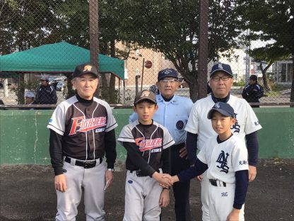 【記録】準決勝・野幌ファイターズ×厚別ファイターズ＜道新スポーツ旗＞ 