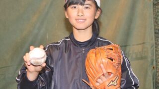 美人すぎる野球選手、手稲ボーイズ・松葉さん 