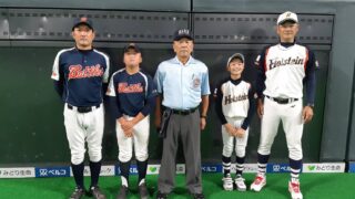 【速報】準決勝・深川一巳バトルズ(空知)×中標津ホルスタイン(根室) 