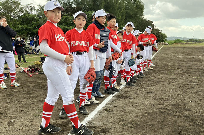 北海道選抜、沖縄で快勝、ベスト１６に進出 