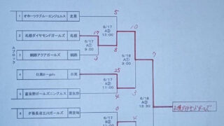 優勝札幌ダイヤモンドガールズ 準Vとかち＜ＮＰＢガールズ＞ 