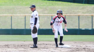 29日、清水球場＜アシックス旗＞ 