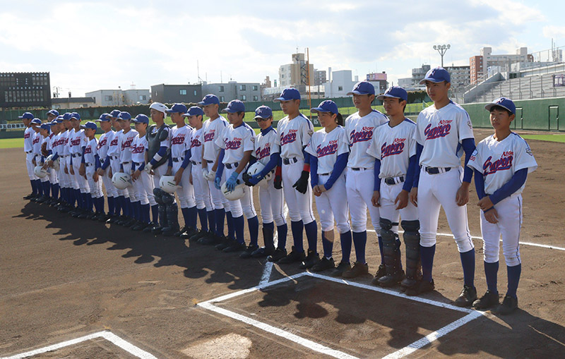 10年ぶりの決勝に挑んだ札幌西リトルシニア