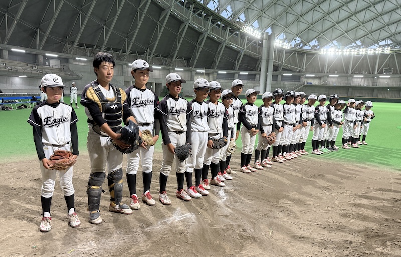 全国切符まであと一歩届かなかったが最後まで戦い抜いた泉野イーグルス