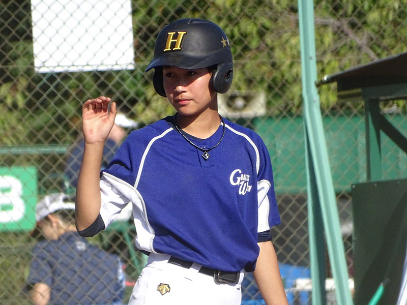 攻撃で頼りになると名前が挙がった福原（写真・U-15女子北海道選抜）